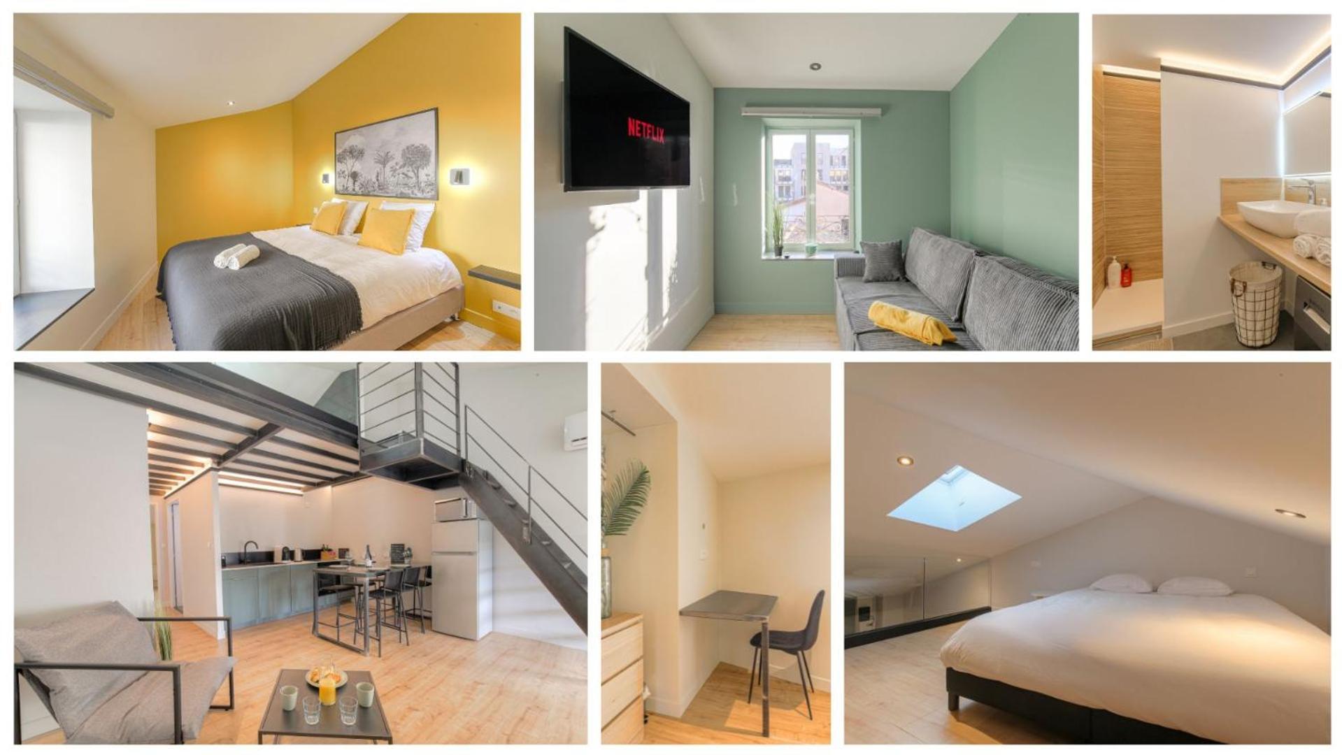 L Original - Travelhome - Free Wifi - 6 Travelers Villefranche-sur-Saone Luaran gambar