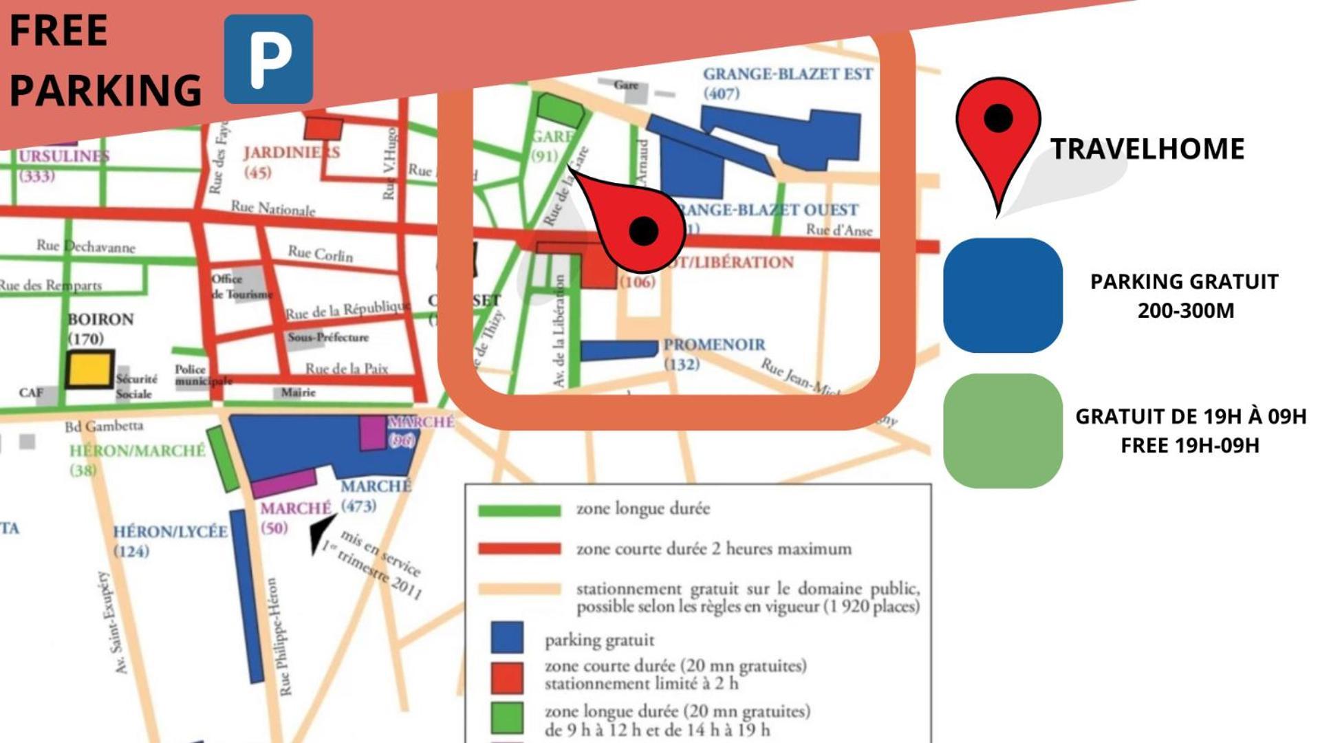 L Original - Travelhome - Free Wifi - 6 Travelers Villefranche-sur-Saone Luaran gambar